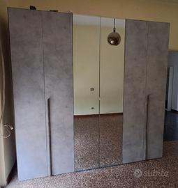armadio a 6 ante