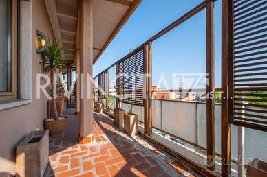 ATTICO PANORAMICO QUARTIERE AURELIO