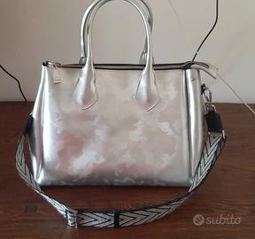 borsa argentata GUM Gianni Chiarini 