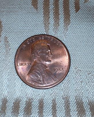 STATI UNITI 1 ONE CENT LINCOLN 1988. ERRORE CONIO