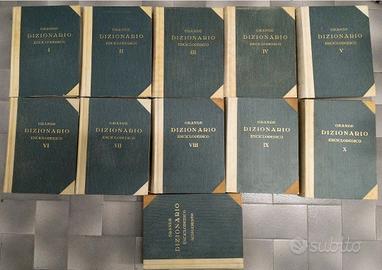 GRANDE DIZIONARIO ENCICLOPEDICO UTET 11 vol. 1933