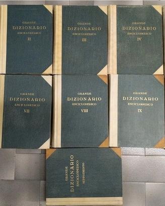 GRANDE DIZIONARIO ENCICLOPEDICO UTET 11 vol. 1933