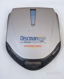 Sony Discman D-E305 Portable CD Player Walkman