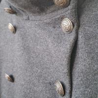 Cappotto Pimkie Y2K – grigio, doppiopetto, militar