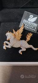 spilla Pegaso Swaroski fuori produzione 