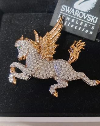 spilla Pegaso Swaroski fuori produzione 