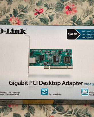 D-Link Scheda di rete Gigabit Ethernet 10/100/1000