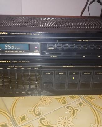 Amplificatore + Equalizzatore + Radio Marantz