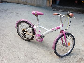 Bicicletta bimba btwin 