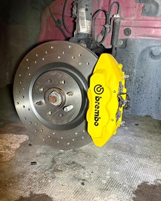 Impianto frenante brembo 305mm