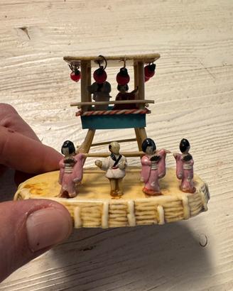 Diorama giapponese vintage  – anni ’50/’60