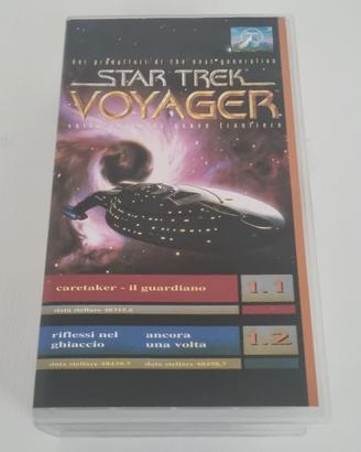 Star Trek Voyager VHS cofanetto Caretaker 1.1  1.2