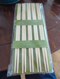 Set 10 bacchette Sushi Bamboo