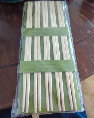 Set 10 bacchette Sushi Bamboo