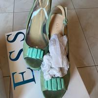 Guess - sandali verde acqua n. 38 , in pelle