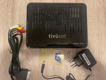 Decoder TvSat completo di tessera