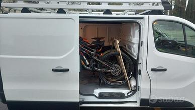 portabici per casa e furgone, 4 posti