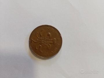2 penny Elisabetta seconda