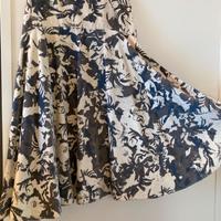 Gonna Trussardi vintage in velluto taglia 42