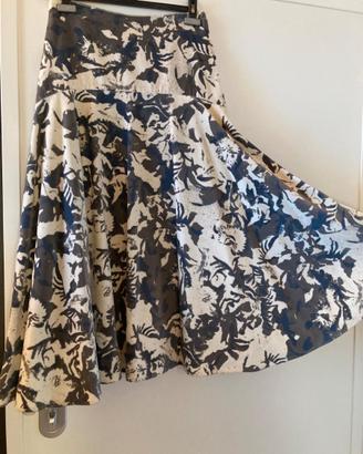 Gonna Trussardi vintage in velluto taglia 42