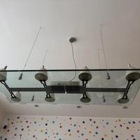 Lampada a sospensione Lastra 8 Rectangular di Citt