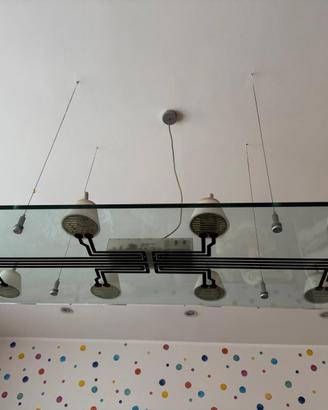 Lampada a sospensione Lastra 8 Rectangular di Citt