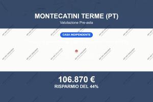 Immobile in asta di 252 m² a Montecatini-Terme