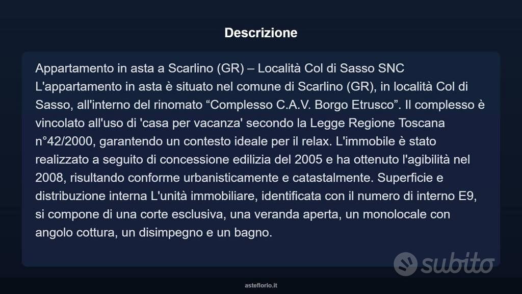 Appartamento – Scarlino, Col di Sasso, San Luigi - Vista 4