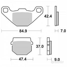 Pastiglie freno Aprilia Garelli Gilera