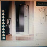 PORTA DOCCIA PER NICCHIA IN CRISTALLO