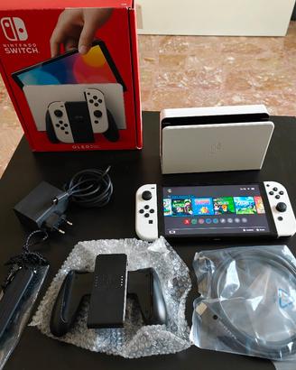 Nintendo Switch 1 OLED bianca