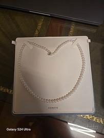 Collana di perle Comete gioielli  con chiusura oro