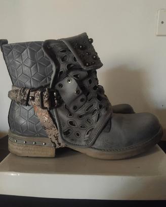 scarponcino blu jeans nr.38 