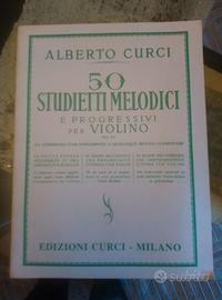 Cinquanta studietti melodici A. Curci