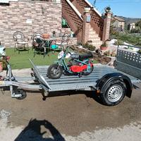 carrello porta moto , porta tutto 