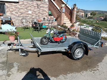 carrello porta moto , porta tutto 