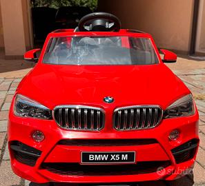 BMW X5 auto elettrica per bimbi