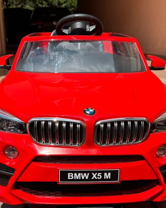 BMW X5 auto elettrica per bimbi