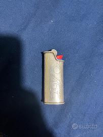 Porta accendino in argento