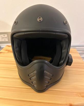 Casco DMD con interfono e maschera Baruffaldi