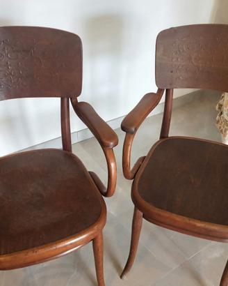 Sedie e poltroncine Thonet Wackerlin originali