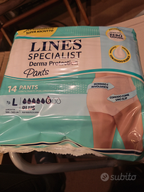 Lines pannoloni pants taglia L