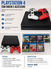 Play 4 + giochi