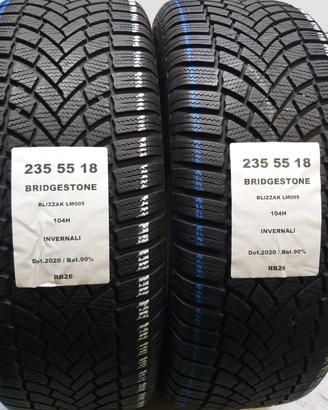 2 GOMME 235 55 18 BRIDGESTONE RB26