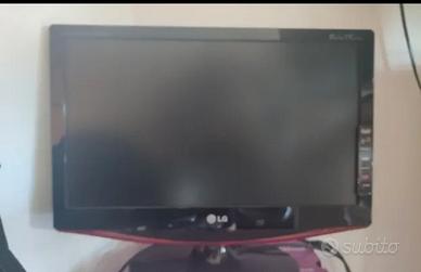 Tv  monitor lcd LG m197wd flatron 19 pollici