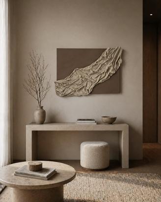 Quadro moderno materico contemporaneo scultura