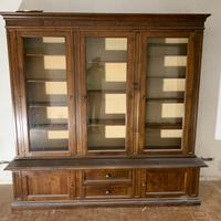 Mobile antico arte povera libreria salotto