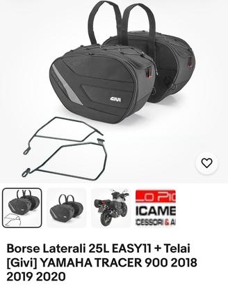 Borse laterali yamaha tracer 2018/19/20