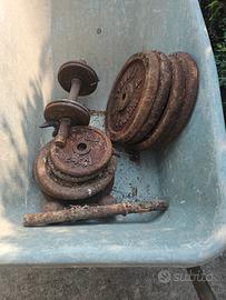 pesi per manubri e bilancieri