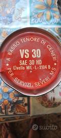 lattina olio fiat vs30 piena